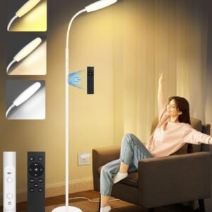 light therapy lamp with 10000 lux full spectrum LED for home use