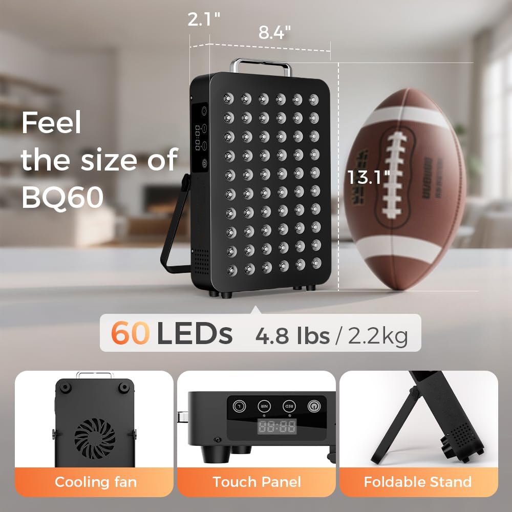 Red light therapy panel 660nm 850nm high power LED device