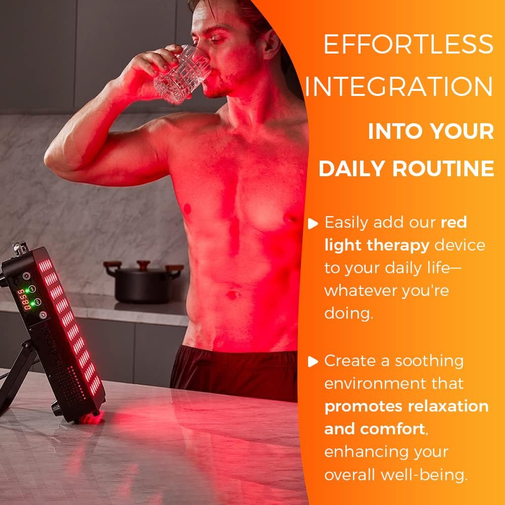 Red light therapy panel 660nm 850nm high power LED device